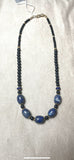 Lapis and Black Onyx Necklace